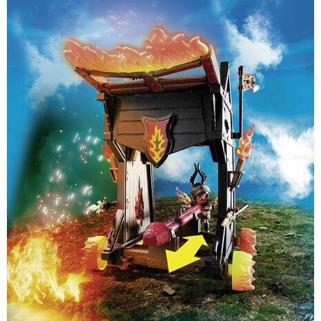 Playmobil Novelmore Knights Burnham Raiders Fire Ram 70393